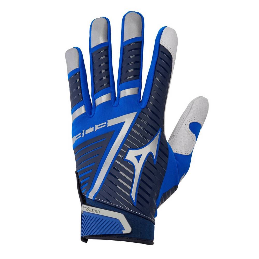 Luva Baseball Mizuno B-130 Adult Baseball Batting - Homem - Azul Marinho/Azul Marinho - RZFWO9063